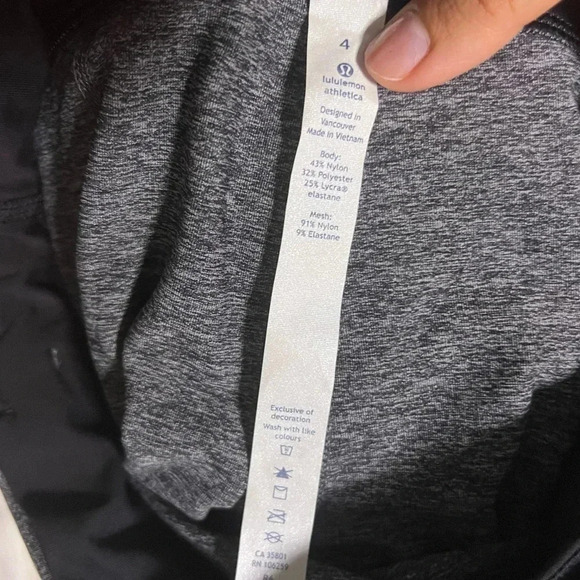 LULULEMON ATHLETICA Soulcycle Women’s Gray Leggings - Picture 6 of 15